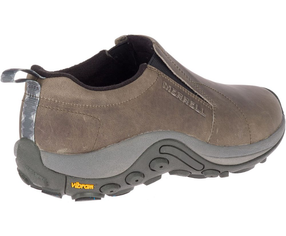 Merrell Slip Ons Brown - Jungle Moc Leather Waterproof Ice - Mens 84KIXQTCP